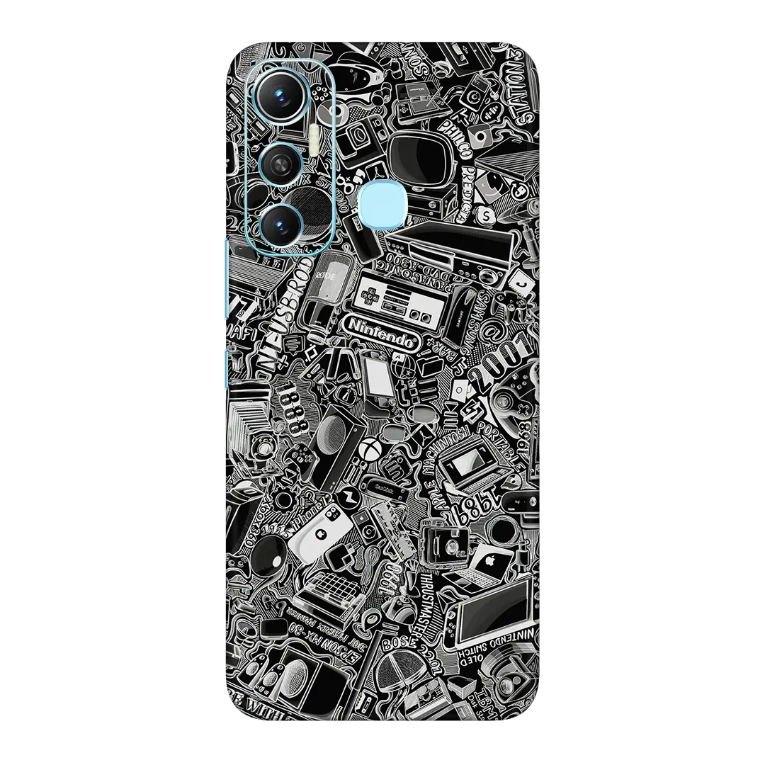 Preload Full Back / Tech Camo Dark