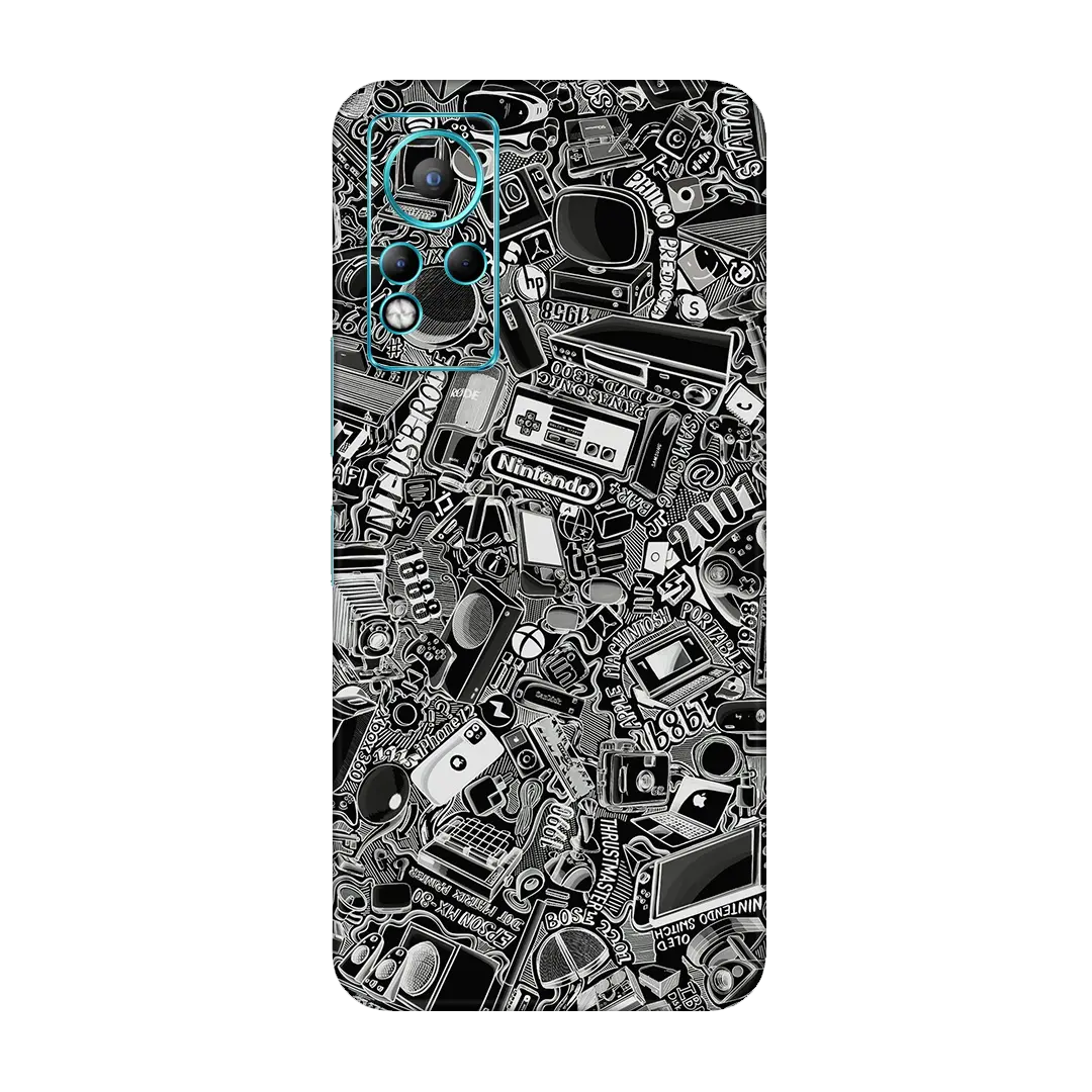 Preload Full Back / Tech Camo Dark