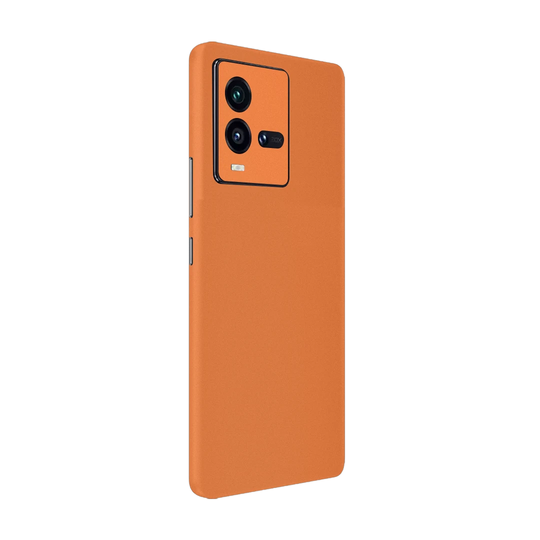 iqoo 9t cosmic orange mobile skins & wraps