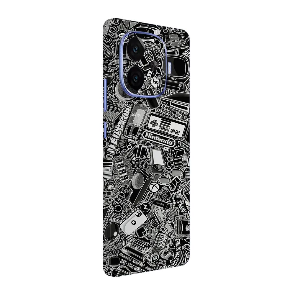 Preload Full Back / Tech Camo Dark