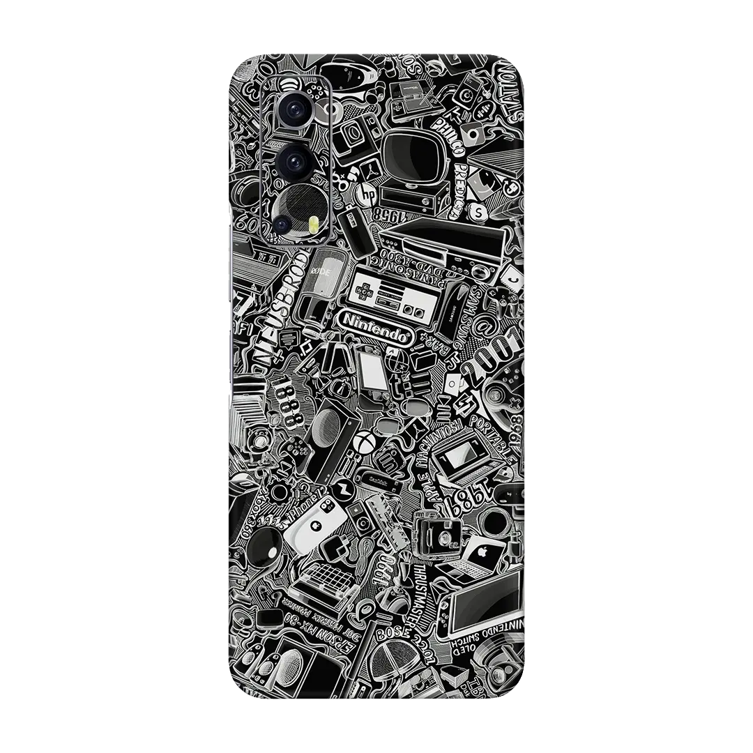 Preload Full Back / Tech Camo Dark