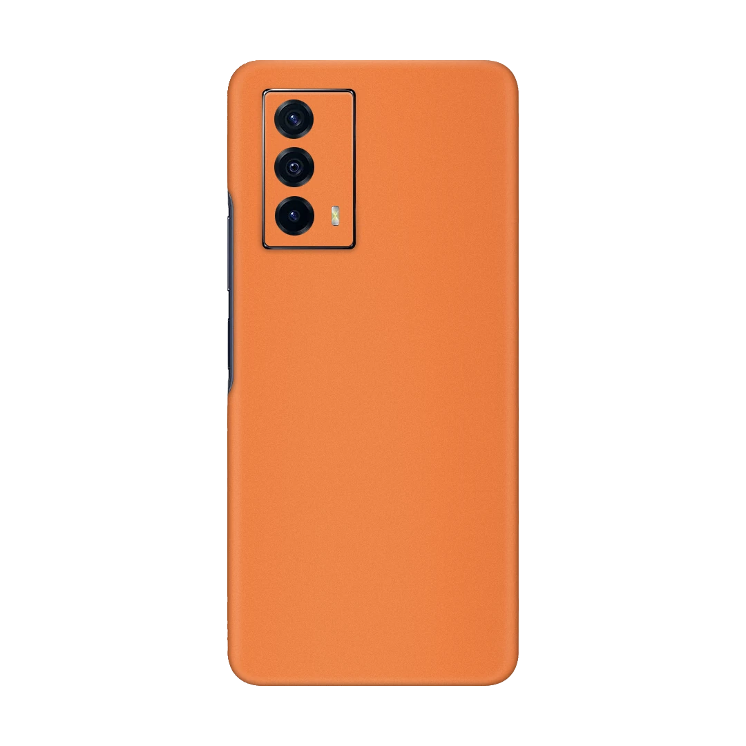 iqoo z5 cosmic orange mobile skins & wraps