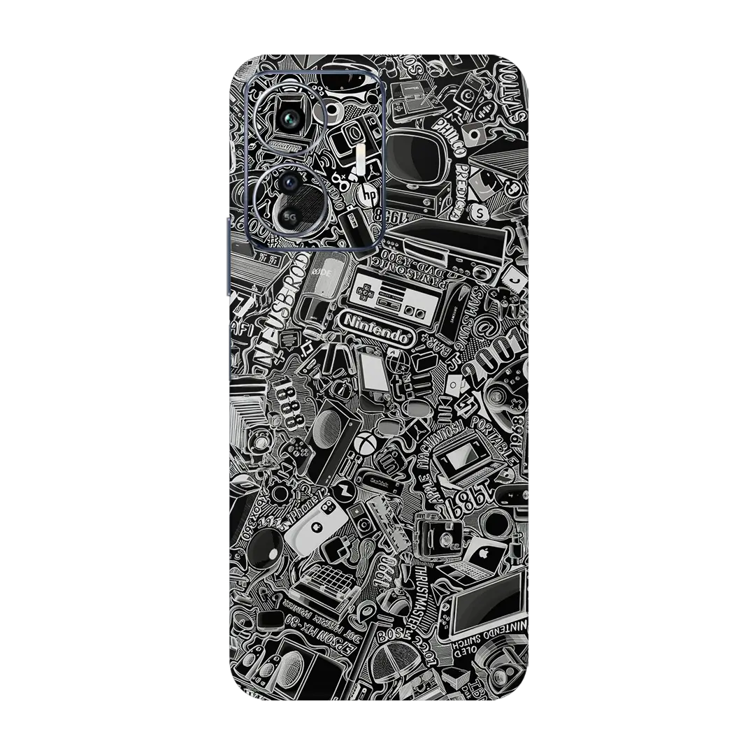 Preload Full Back / Tech Camo Dark