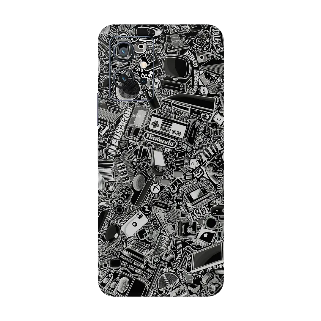 Preload Full Back / Tech Camo Dark