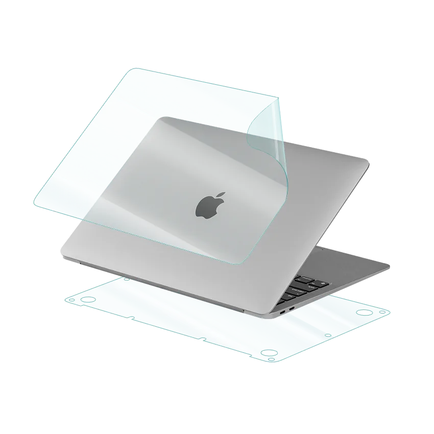 Protezione Schermo Trasparente INKUZE Per MacBook Air 13″ (2010-2017) – A1369, A1466, Antigraffio