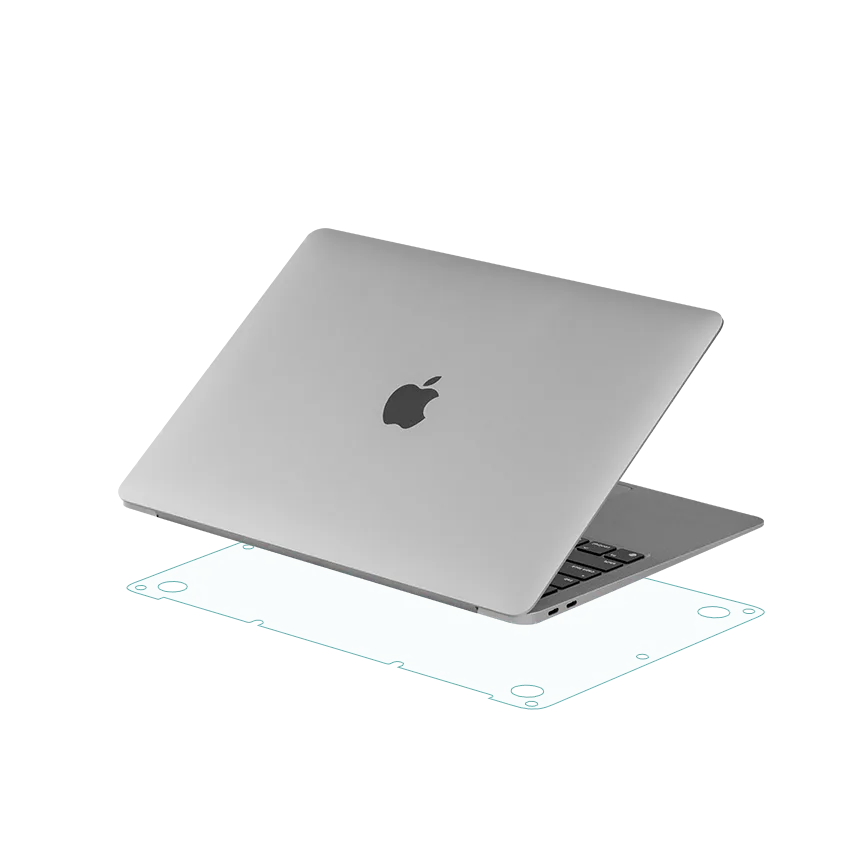 Macbook Air M3 Skoko Body Protector Transparent Skin Film