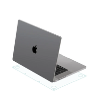 MacBook Pro 16 inch M3 Max 2023 Laptop Transparent Skins Protector