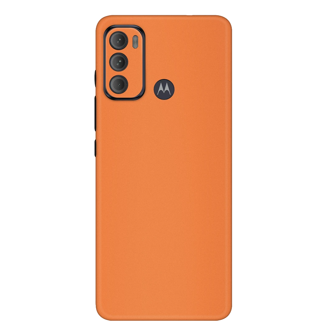 motorola moto g60 cosmic orange mobile skins & wraps