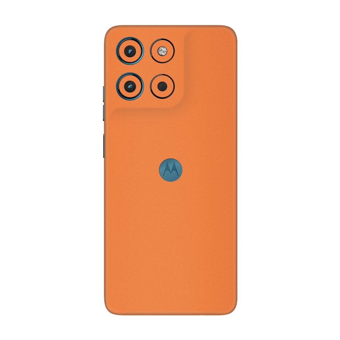 motorola moto g67 power cosmic orange mobile skins & wraps