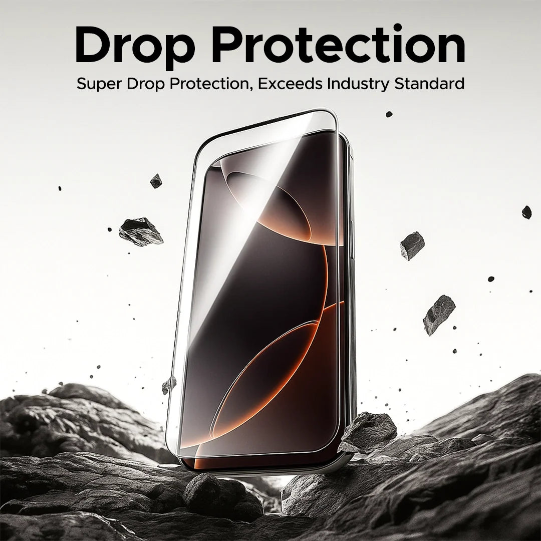 iPhone 18 Pro Tempered Glass Screen Guard Protector