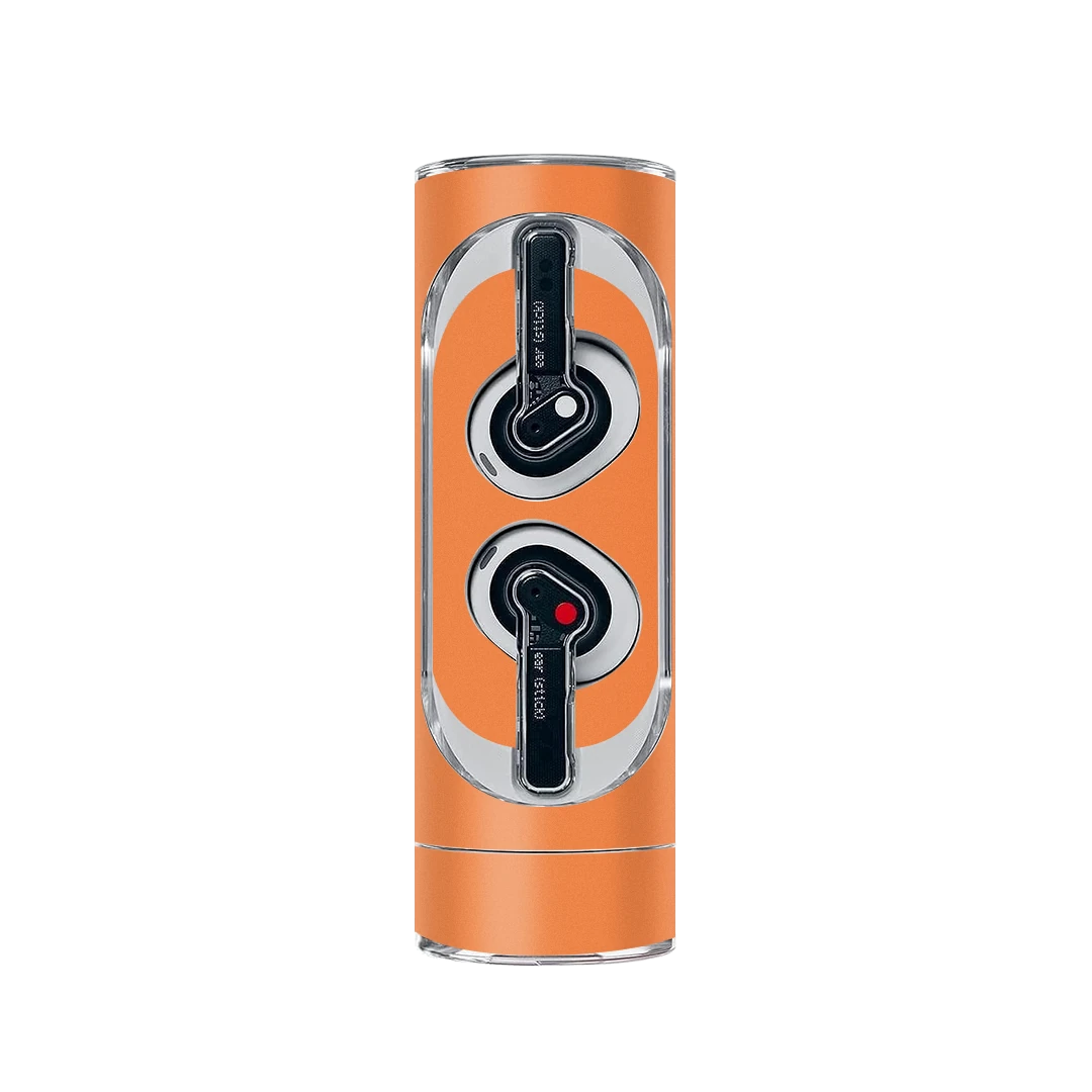 nothing ear stick cosmic orange mobile skins & wraps