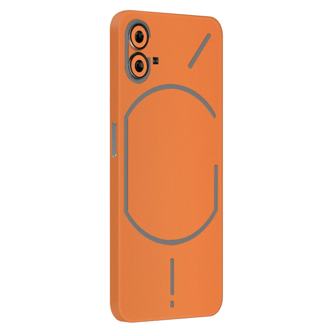 nothing phone (1) cosmic orange mobile skins & wraps