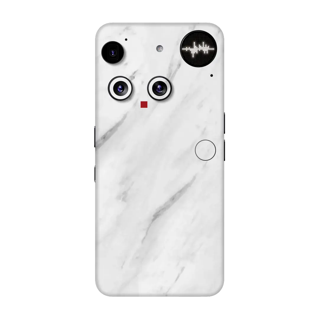Preload Full Back / White Marble