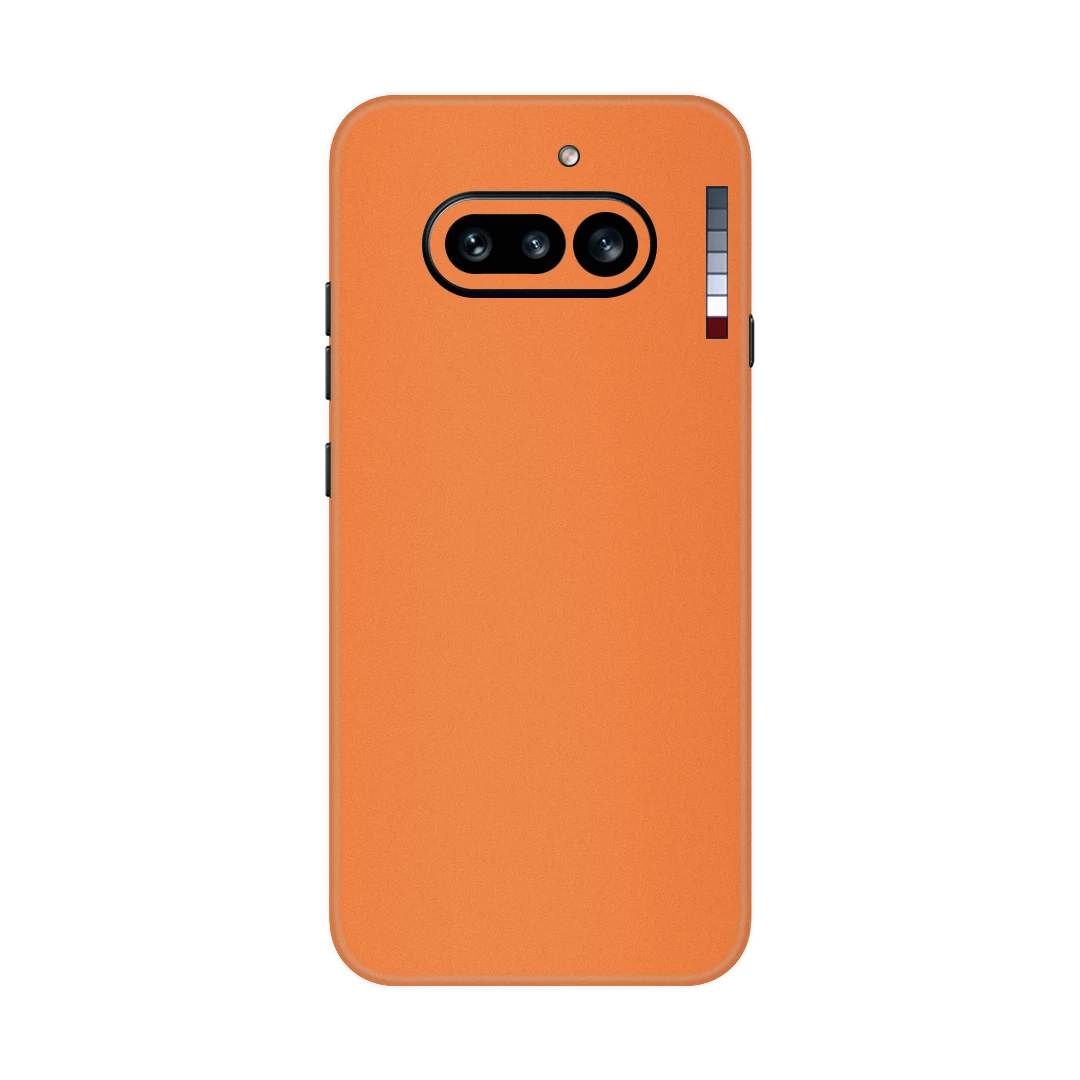 nothing phone (4a) cosmic orange mobile skins & wraps