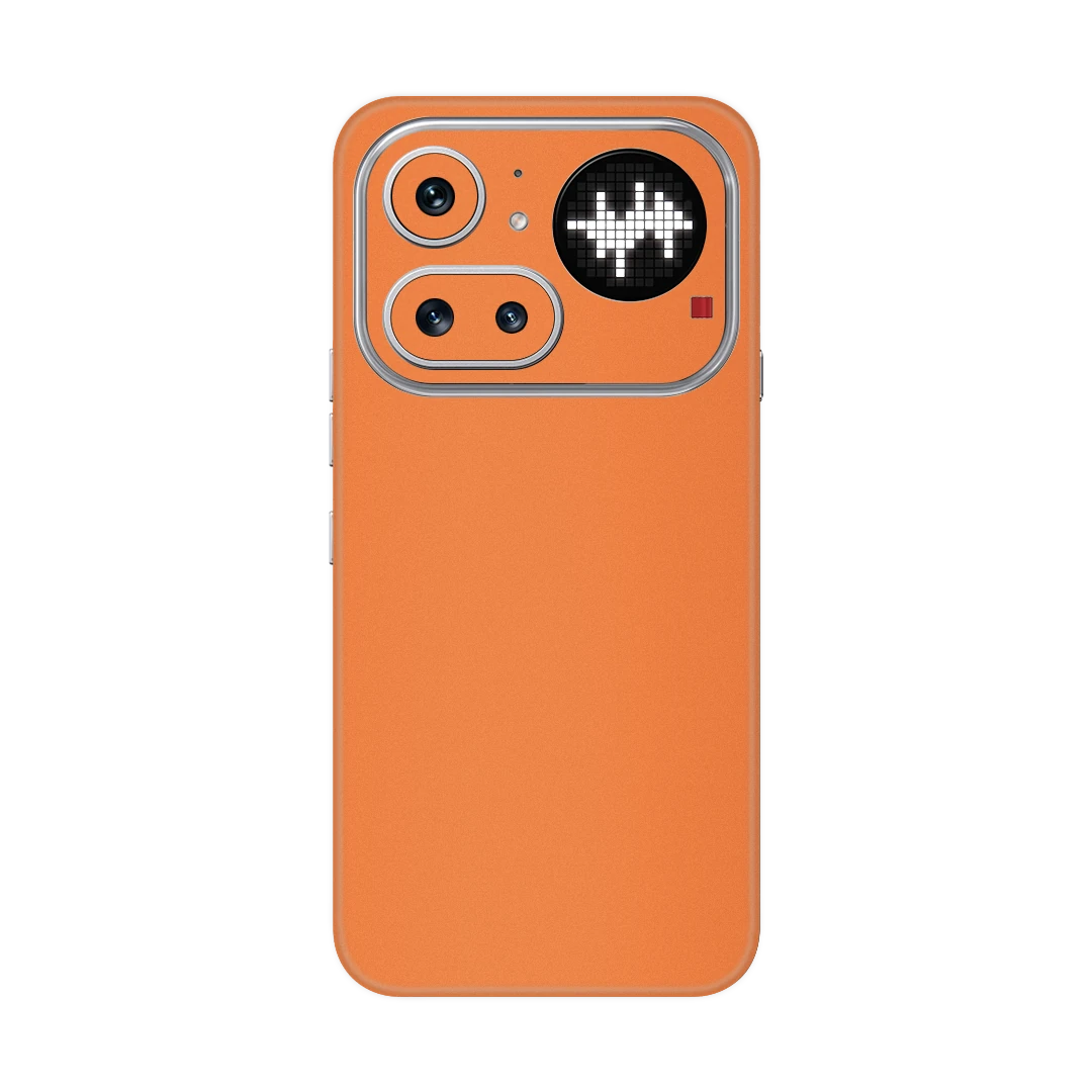 nothing phone (4a) pro cosmic orange mobile skins & wraps