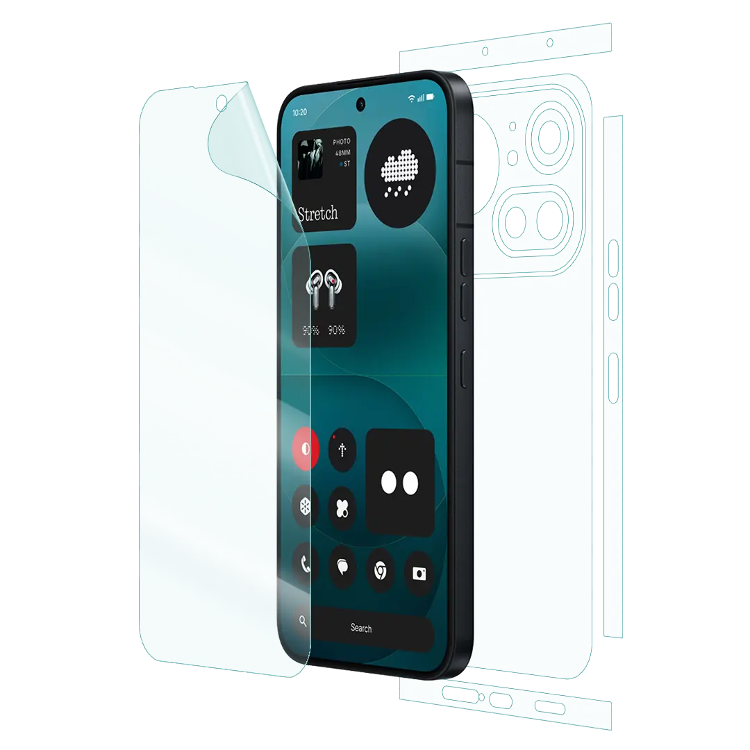 2-Pack Nothing Phone (4a) Screenprotectors - MobyDefend Case-Friendly 2-Pack Nothing Phone (4a) Screenprotectors - MobyDefend Case-Friendly