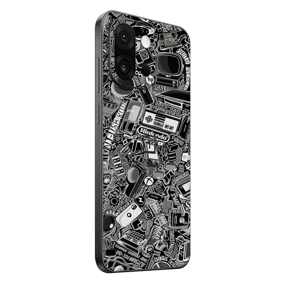 Preload Flat Back / Tech Camo Dark