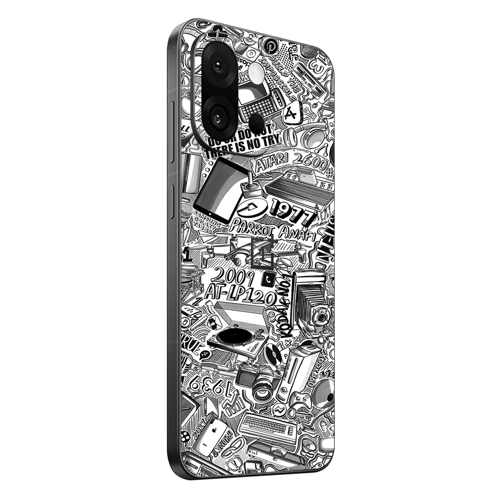 Preload Flat Back / Tech Camo Light