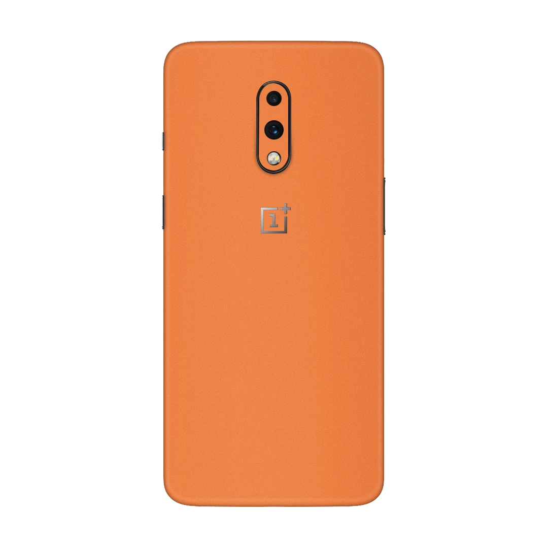 oneplus 7t cosmic orange mobile skins & wraps