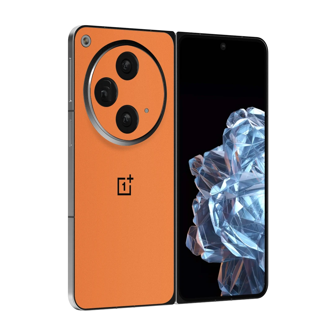 oneplus open cosmic orange mobile skins & wraps