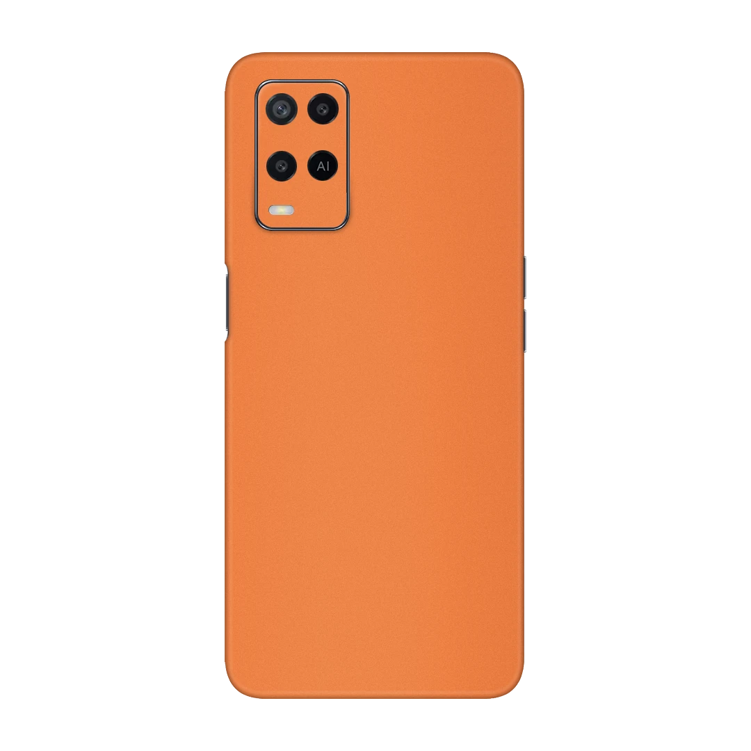 oppo a54 cosmic orange mobile skins & wraps