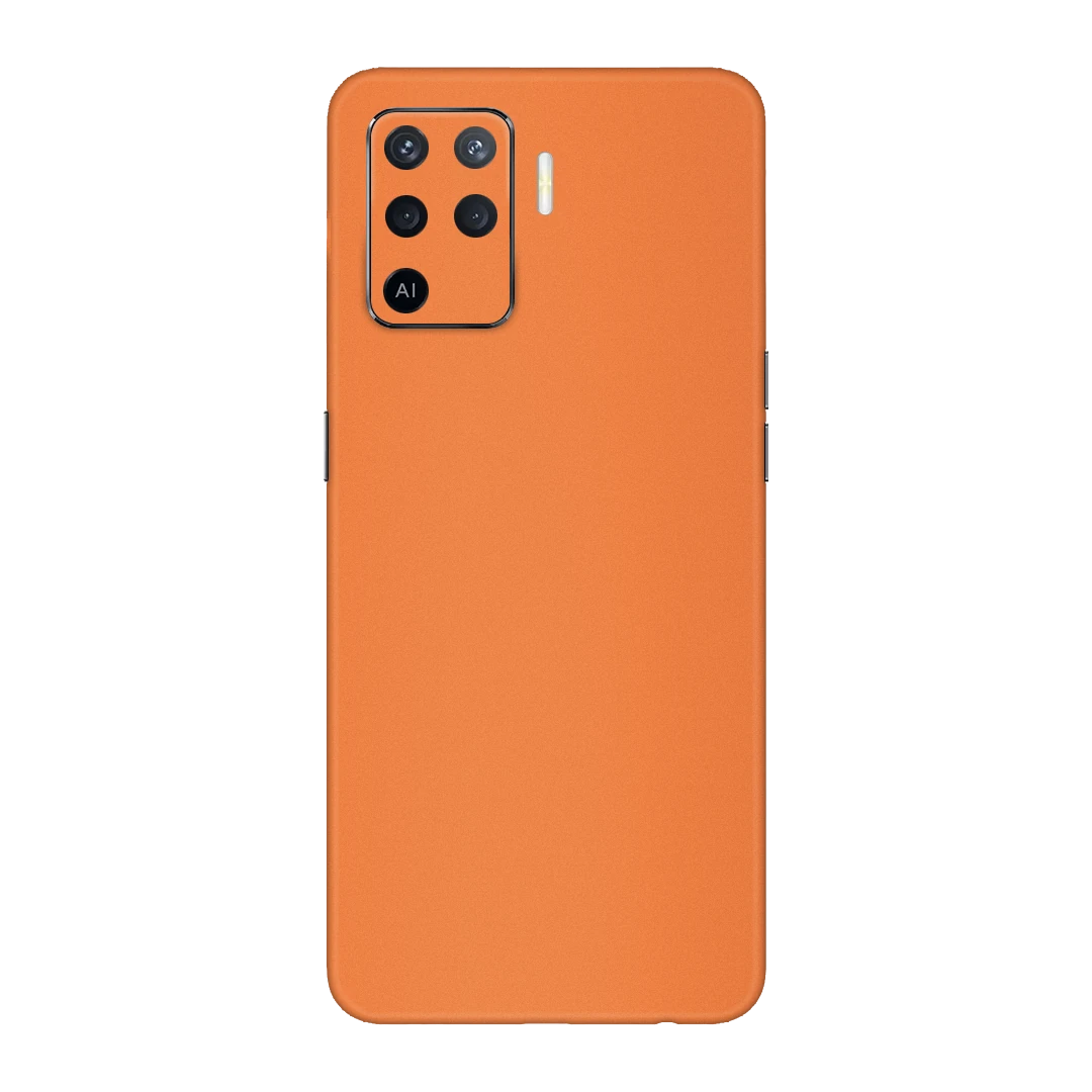 oppo f19 pro cosmic orange mobile skins & wraps