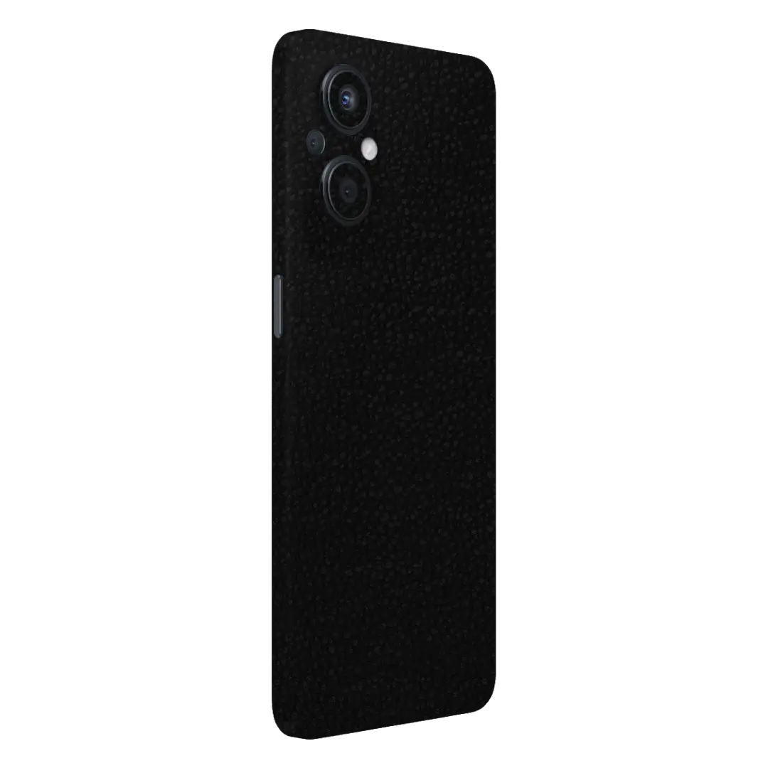 Preload Full Back / Black Leather
