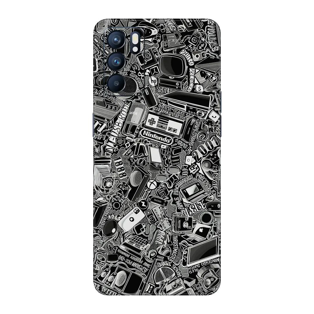 Preload Full Back / Tech Camo Dark