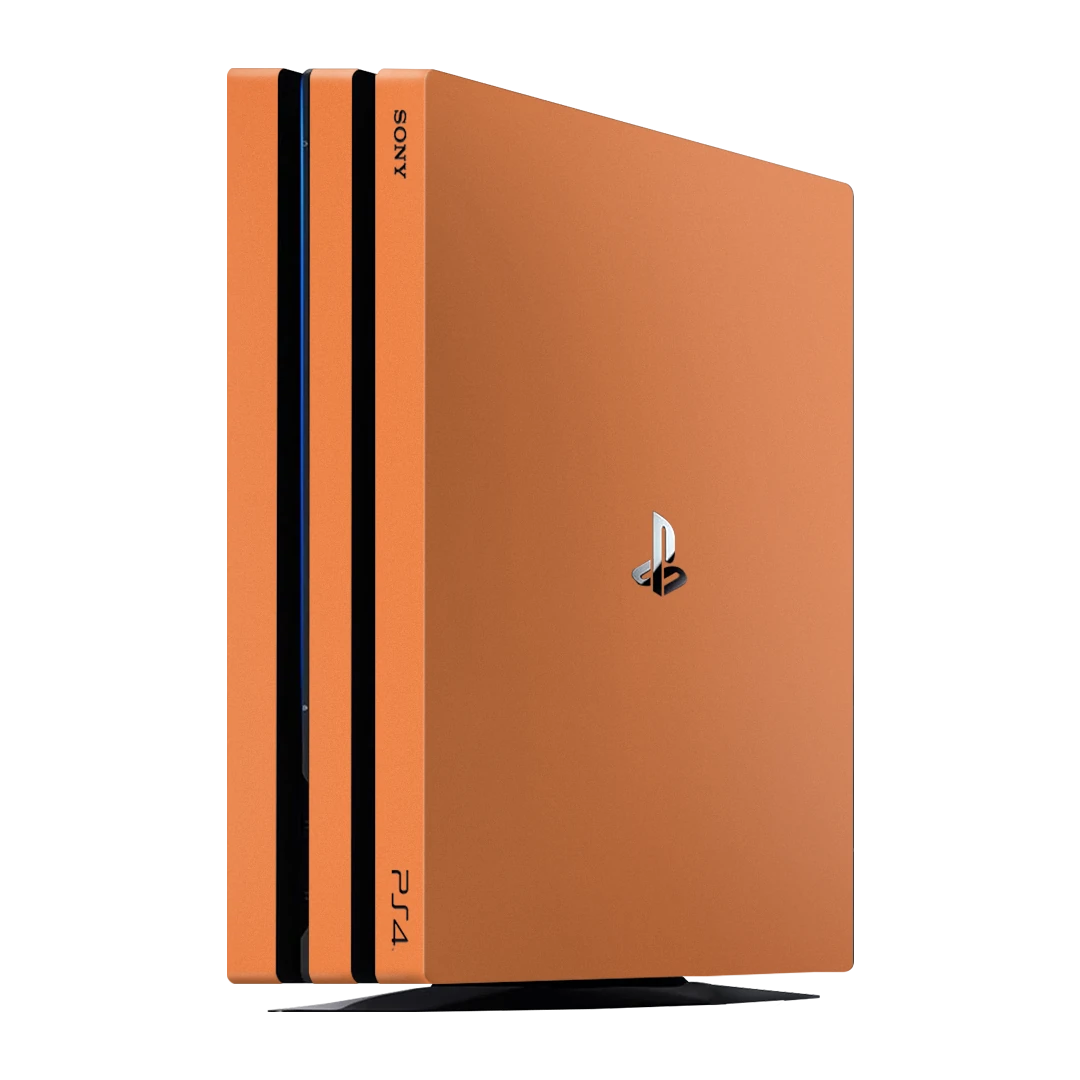 playstation 4 pro cosmic orange mobile skins & wraps
