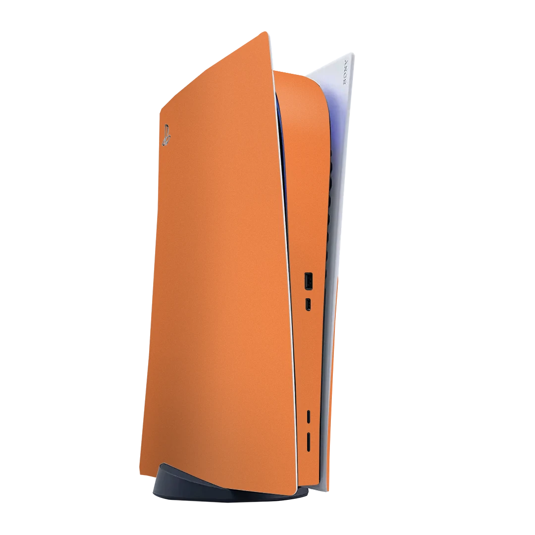playstation 5 (ps5) digital edition cosmic orange mobile skins & wraps
