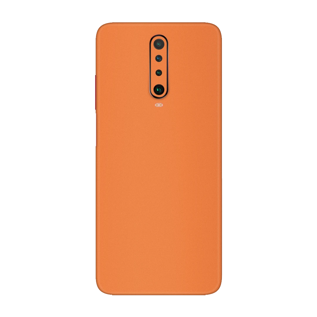 poco x2 cosmic orange mobile skins & wraps