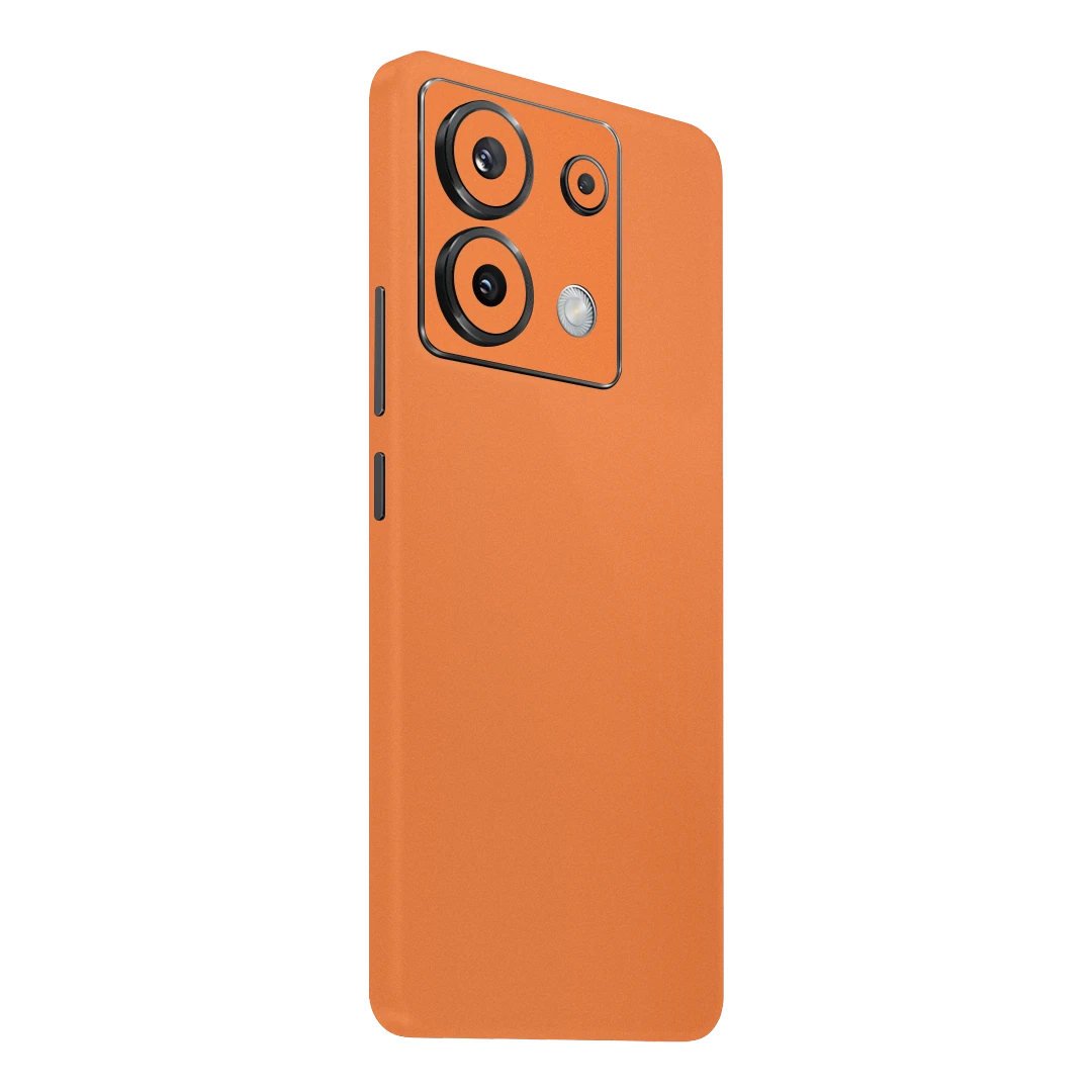 poco x6 cosmic orange mobile skins & wraps