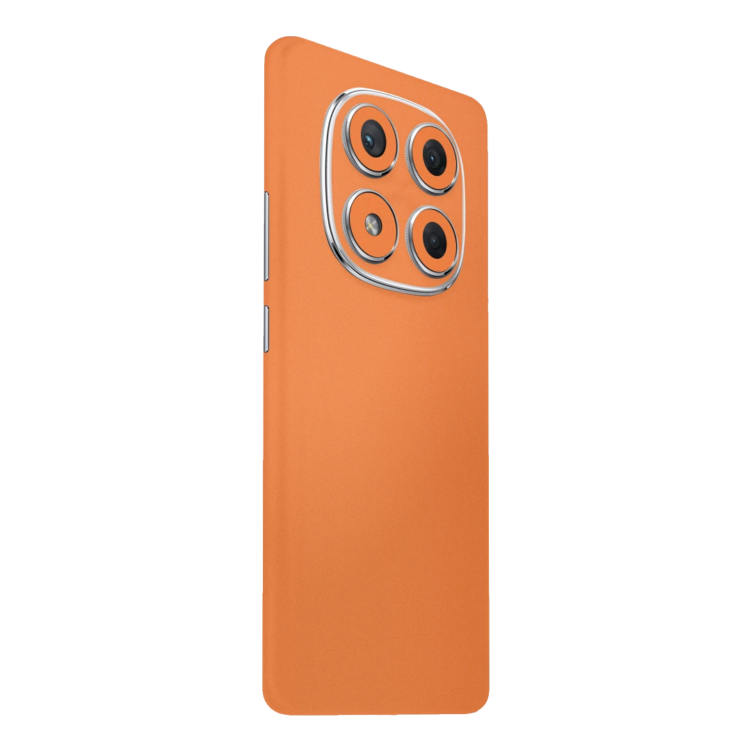 poco x7 cosmic orange mobile skins & wraps