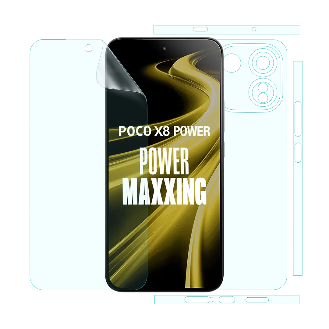 Poco X8 Power Screen Guard Protector