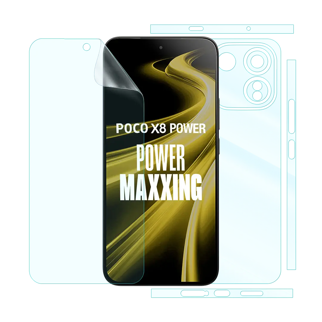 Poco X8 Power Screen Guard Protector