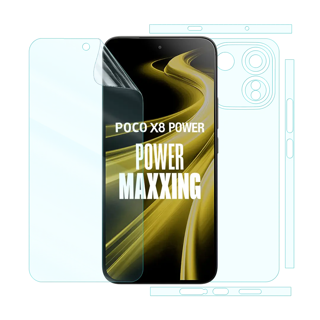 Poco X8 Power Screen Guard Protector