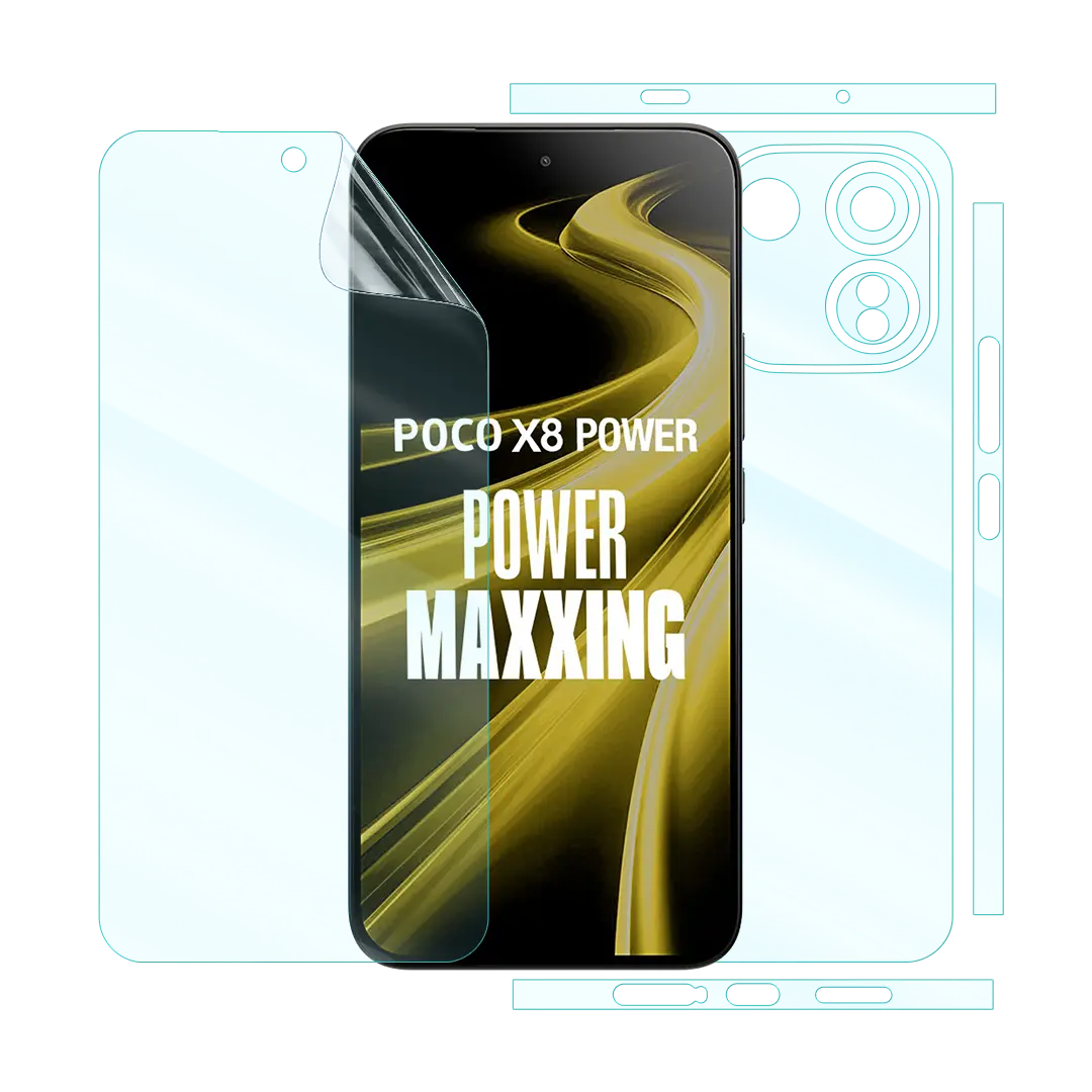 Poco X8 Power Screen Guard Protector