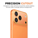 iPhone 17 Pro Shock Resistant Camera Plateau & Back Panel Protector