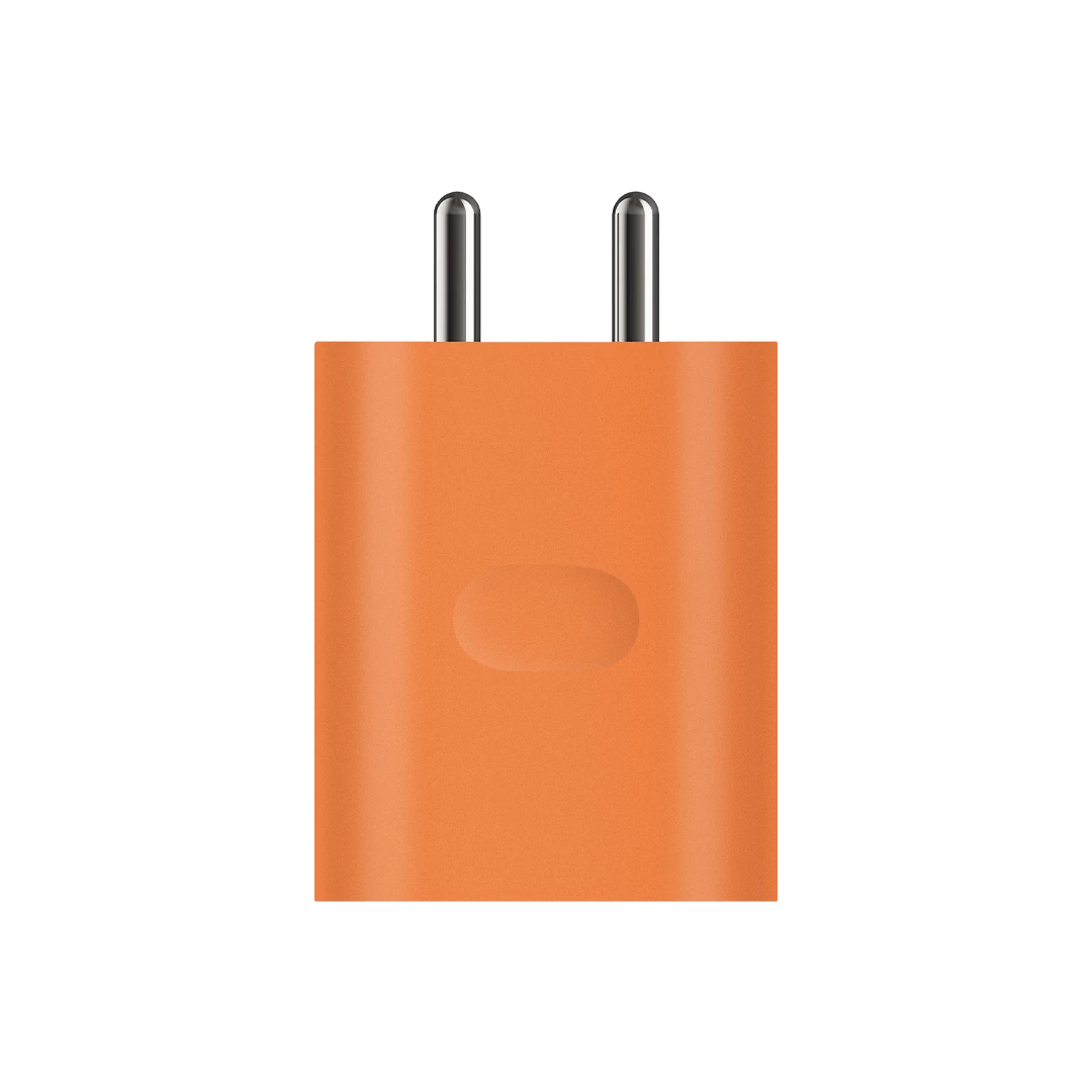 realme 33w charger cosmic orange mobile skins & wraps