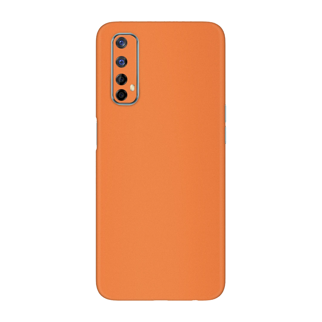 realme 7 cosmic orange mobile skins & wraps