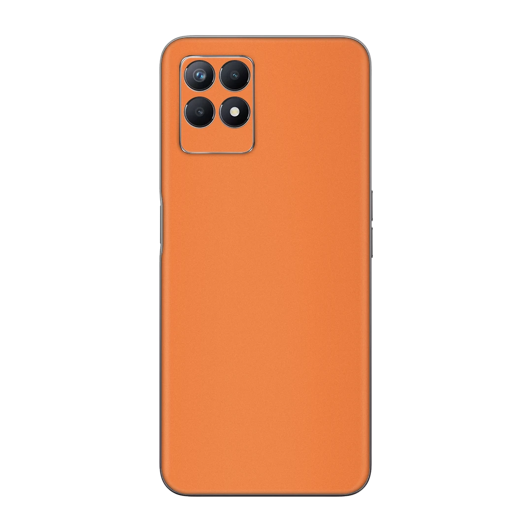 realme 8i cosmic orange mobile skins & wraps