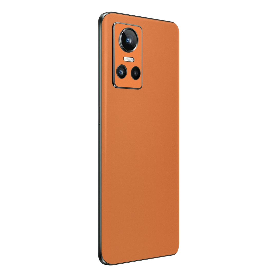 realme gt neo 3t cosmic orange mobile skins & wraps