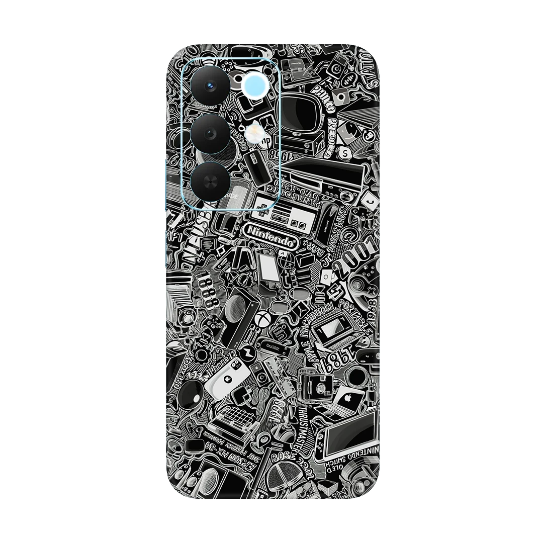 Preload Full Back / Tech Camo Dark