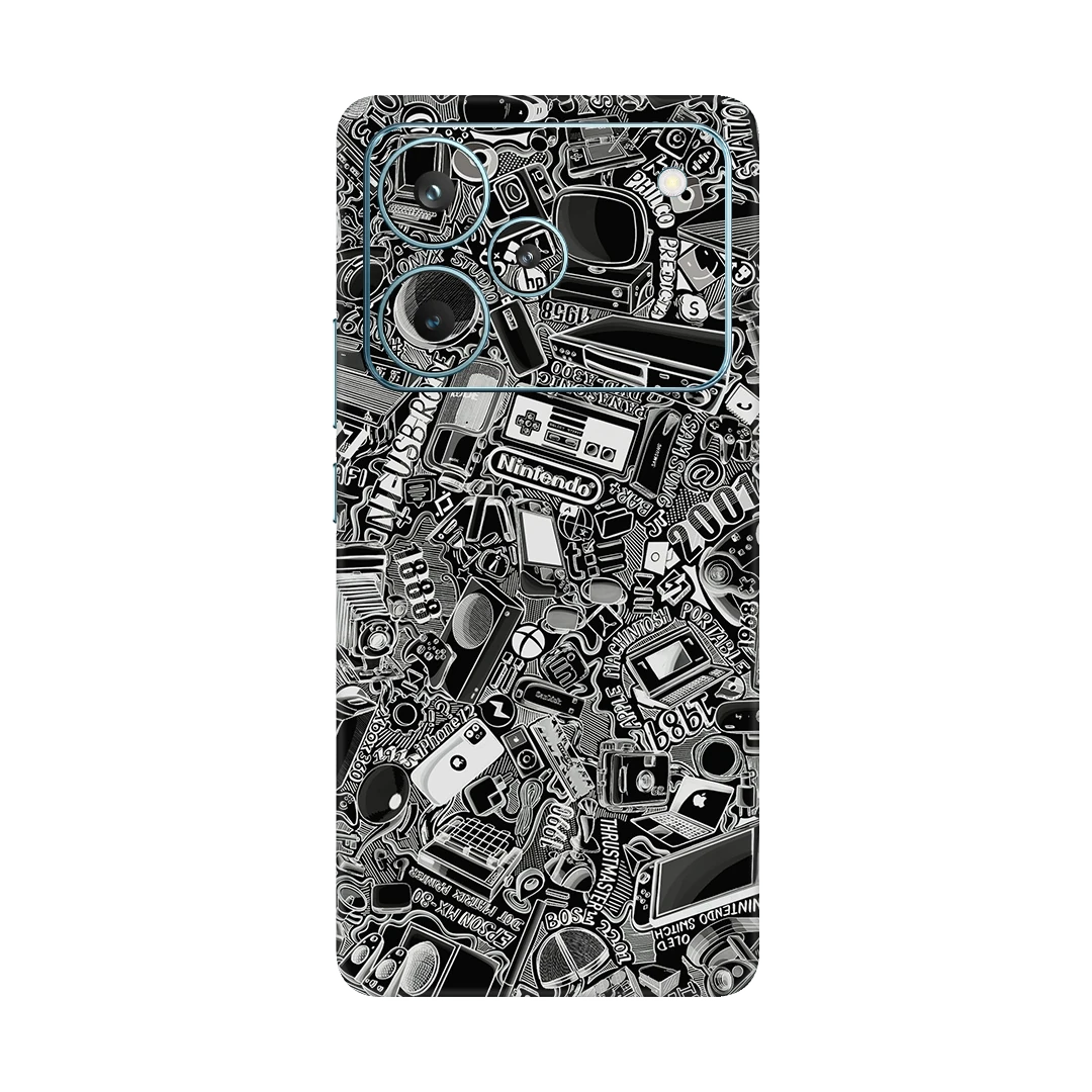 Preload Full Back / Tech Camo Dark