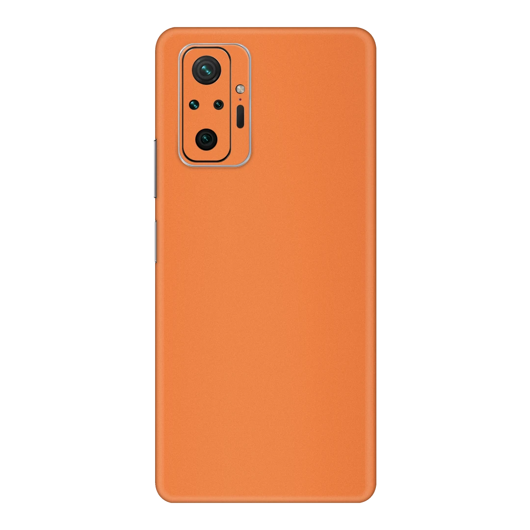 redmi note 10 pro max cosmic orange mobile skins & wraps