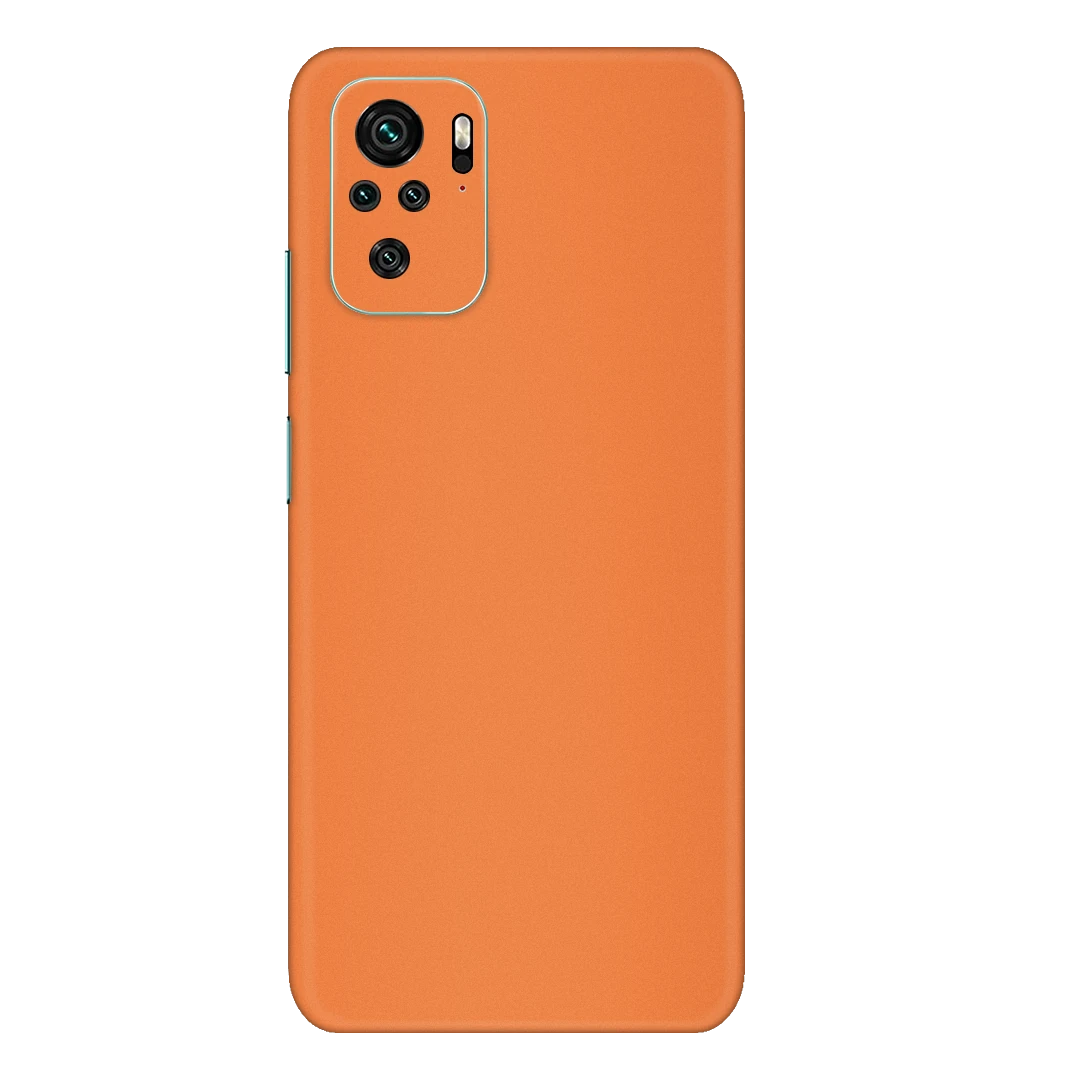 redmi note 10s cosmic orange mobile skins & wraps