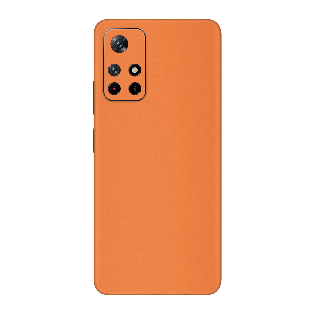 redmi note 11t cosmic orange mobile skins & wraps