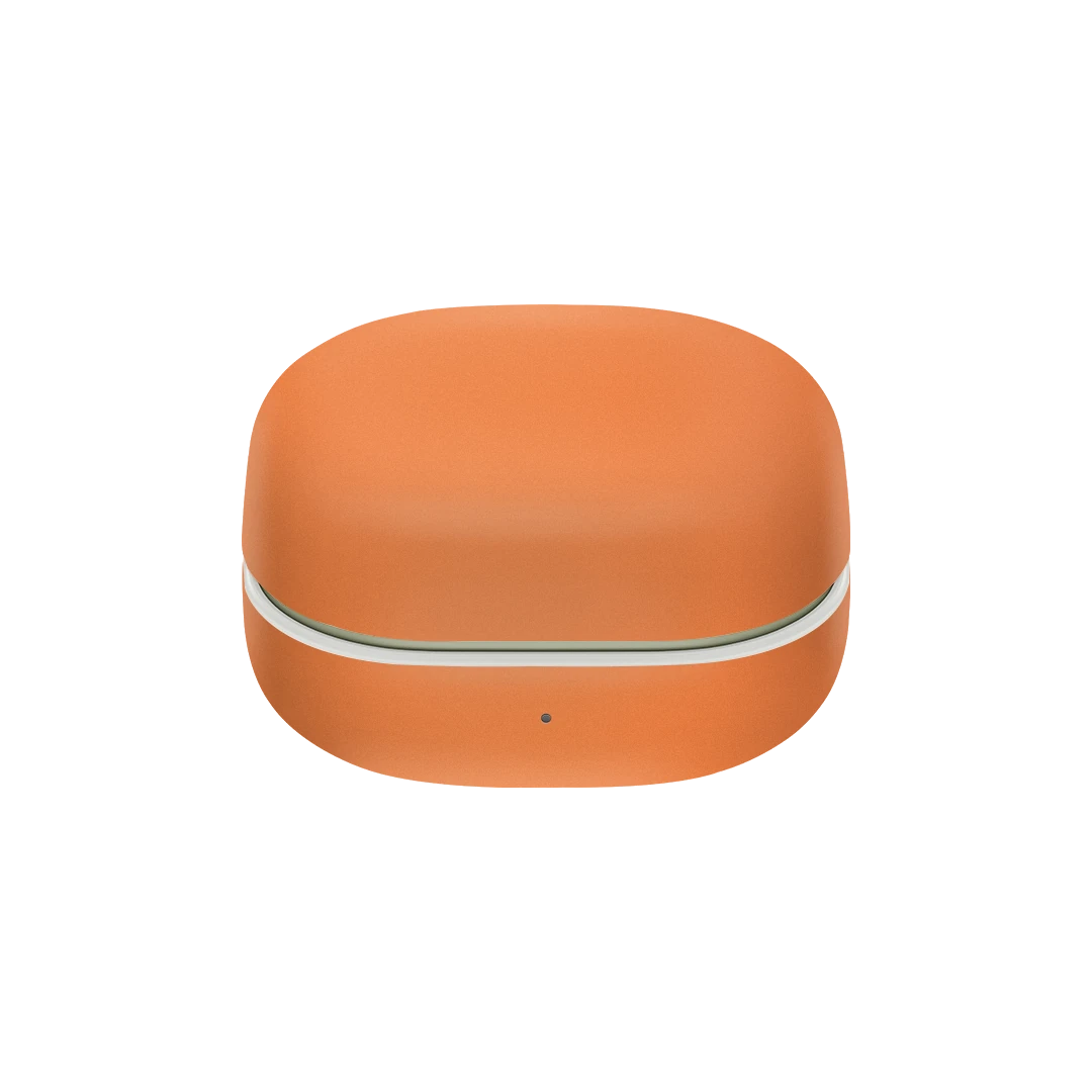 samsung galaxy buds cosmic orange mobile skins & wraps