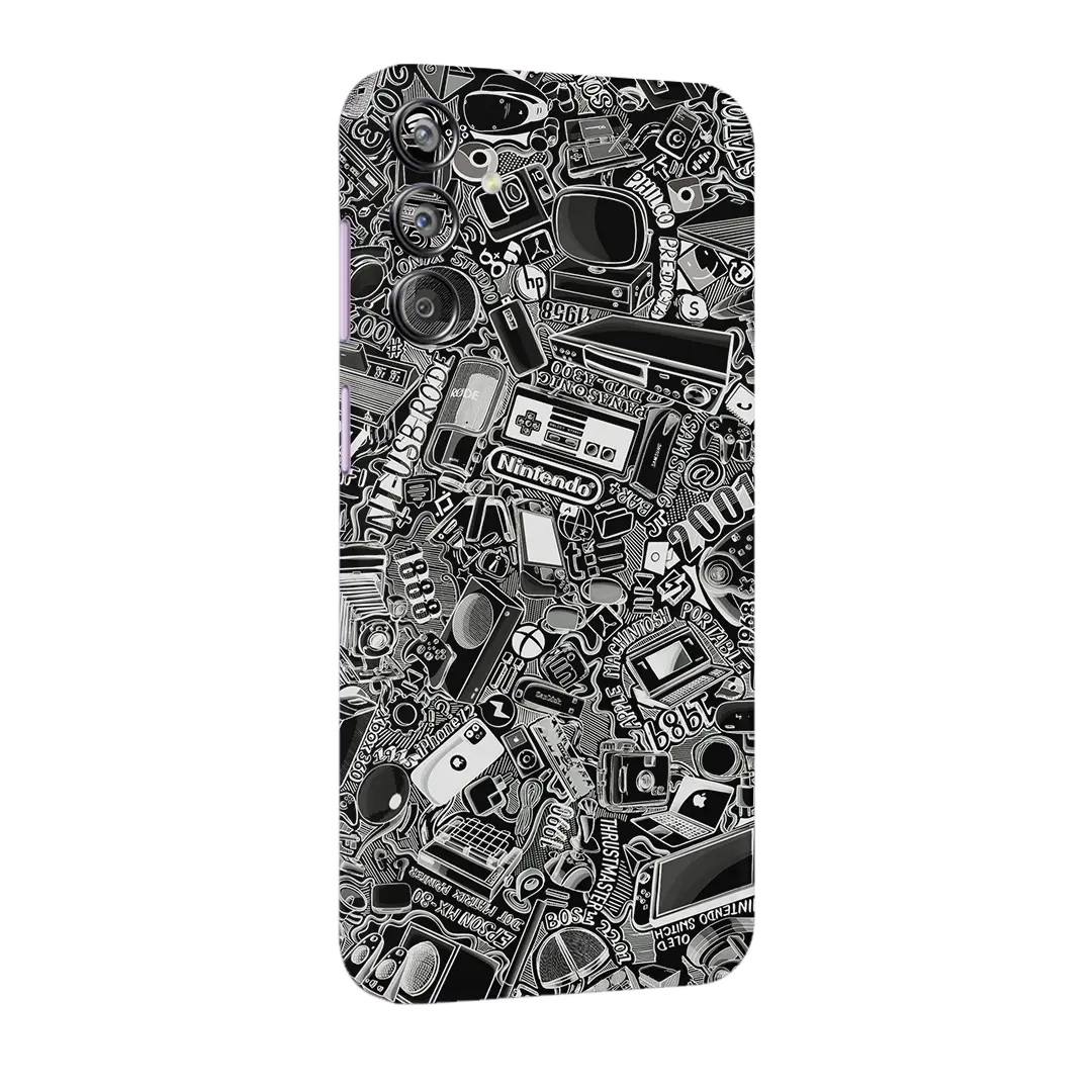 Preload Full Back / Tech Camo Dark