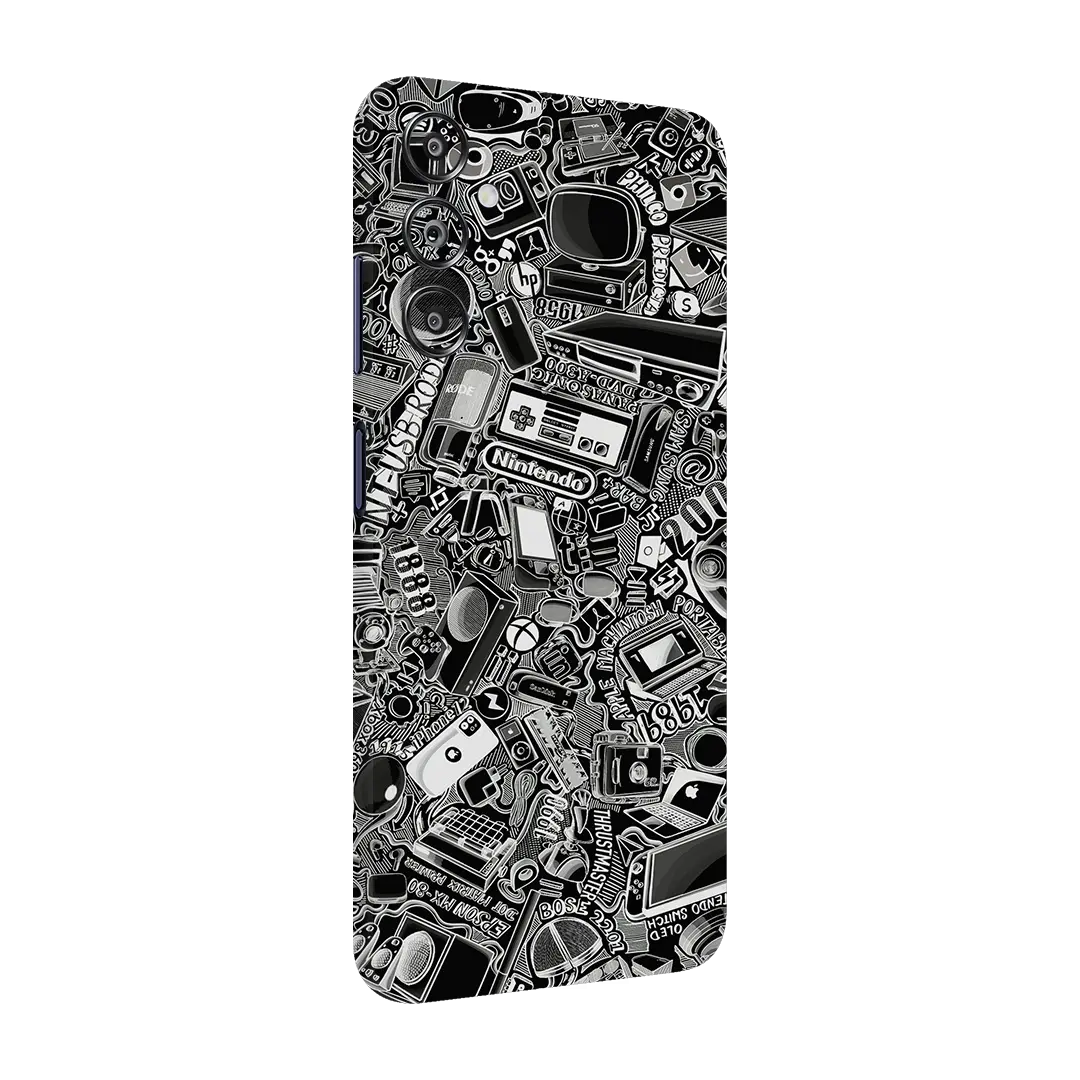 Preload Full Back / Tech Camo Dark